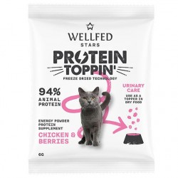 Wellfed F.D. Protein Toppin' Urinary Care Chicken & Berries 6gr Σούπες - Γαλατάκια